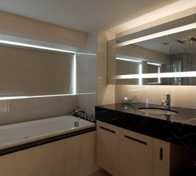 LED rigid light Bathroom application