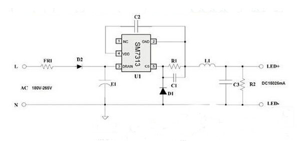 LED filament light how to choose the drive power?