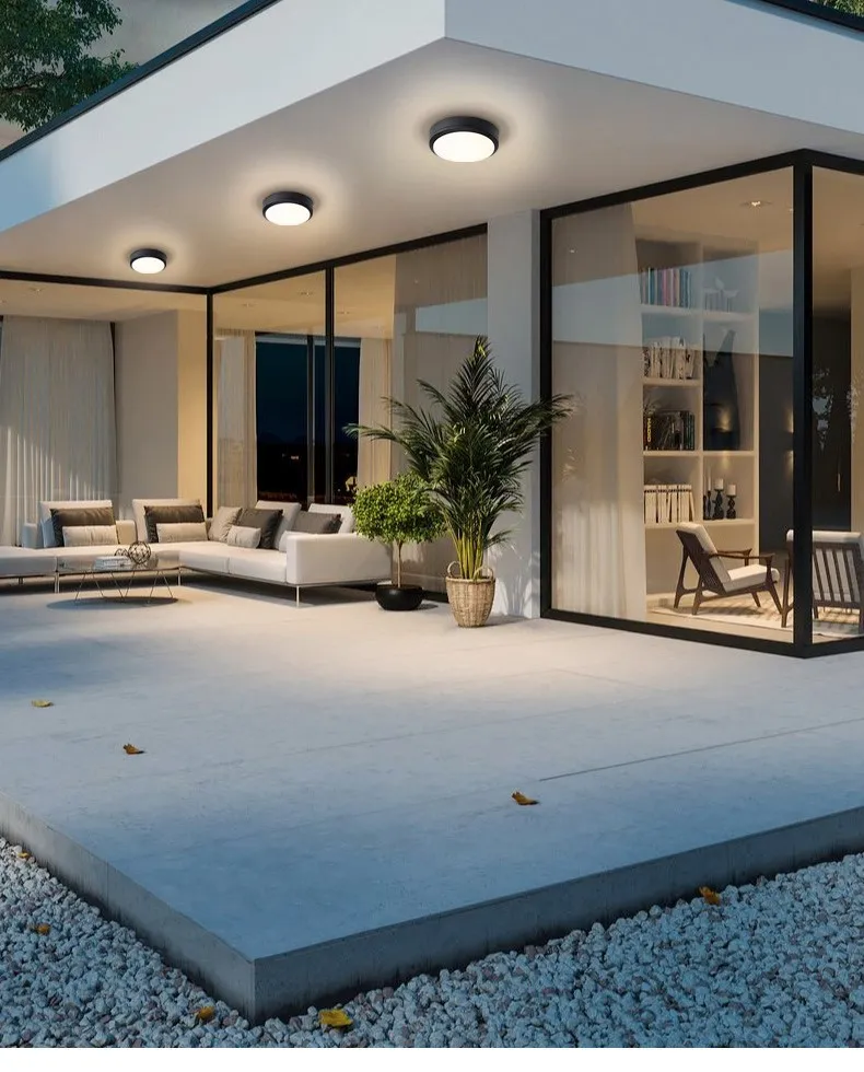 Round LED Bulkhead Light